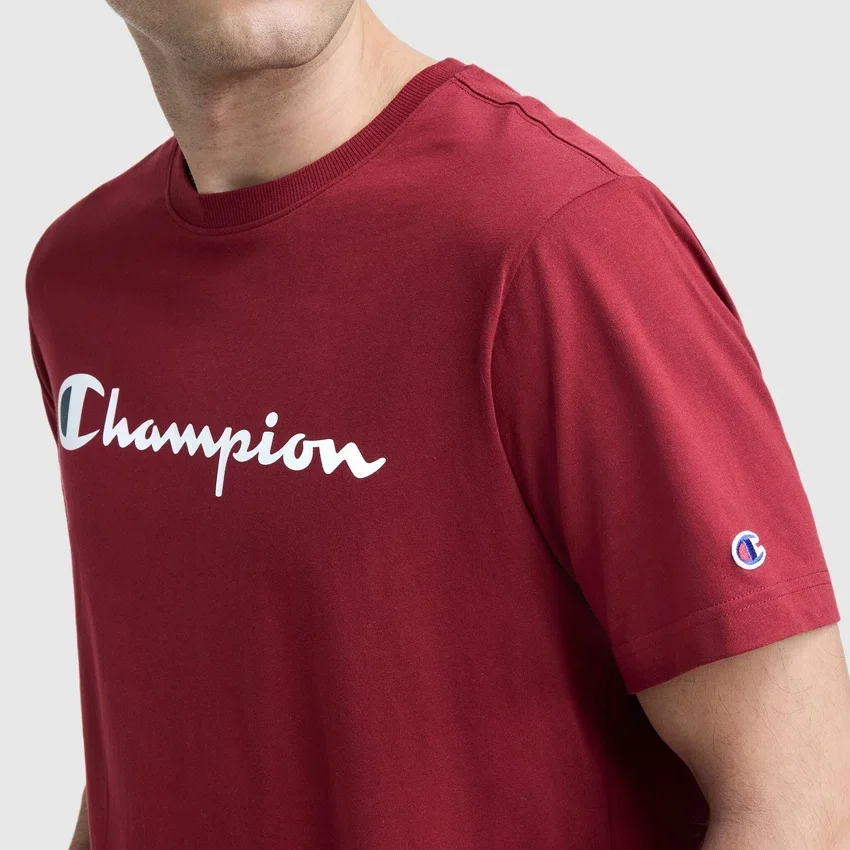 Tricou clasic cu imprimeu, Script Logo