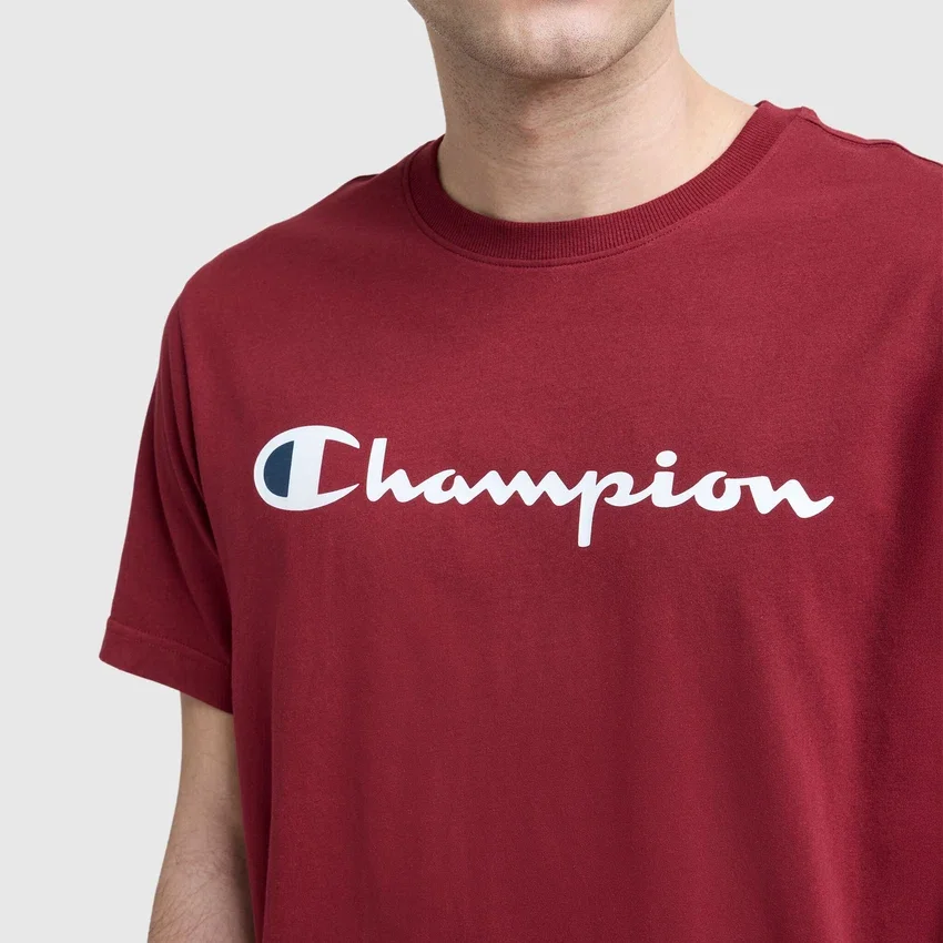 Tricou clasic cu imprimeu, Script Logo