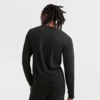 Tricou clasic cu mânecă lungă, C Logo brodat