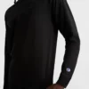 Tricou clasic cu mânecă lungă, C Logo brodat