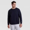 Tricou clasic cu mânecă lungă, C Logo brodat – mărimi mari și înalte