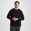 Tricou clasic cu mânecă lungă, C Logo brodat – mărimi mari și înalte