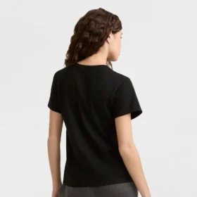 Tricou clasic, inscripție tonală pe pieptul stâng