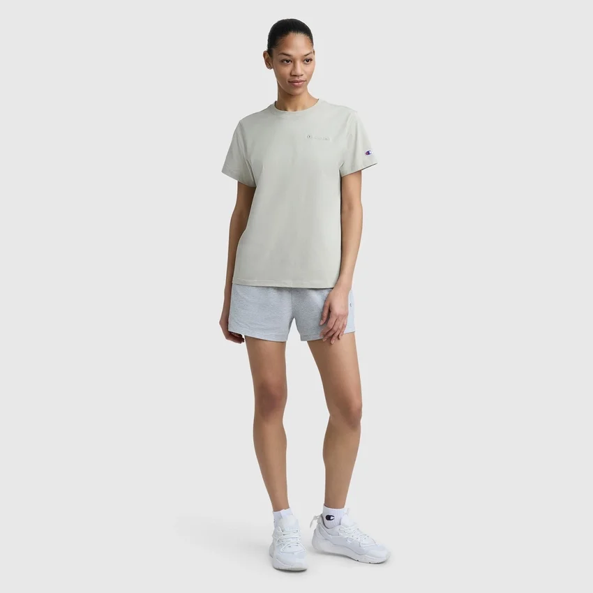 Tricou clasic, inscripție tonală pe pieptul stâng