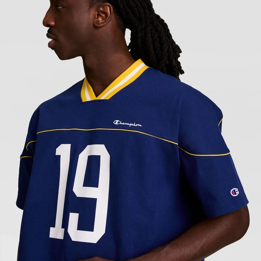 Tricou de fotbal american, Script Logo