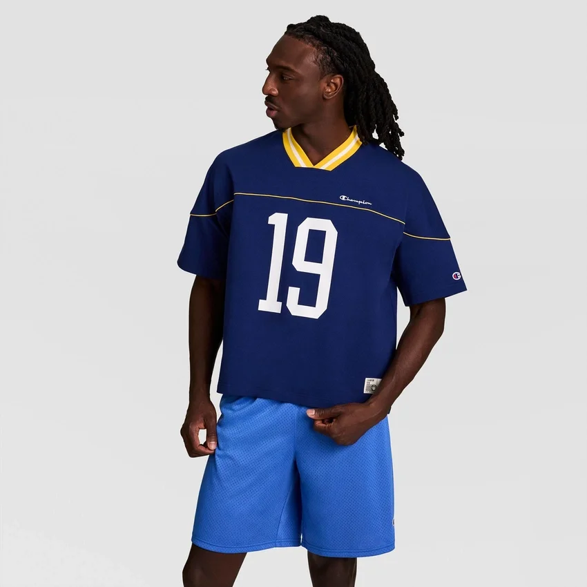 Tricou de fotbal american, Script Logo