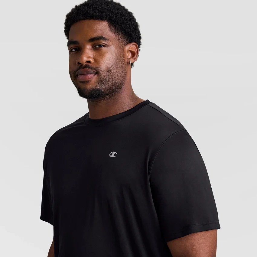 Tricou sport, C Logo reflectorizant – mărimi mari și înalte
